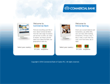 Tablet Screenshot of combank.lk